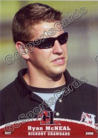 2009 Hickory Crawdads Ryan McNeal