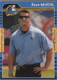 2011 Myrtle Beach Pelicans Ryan McNeal