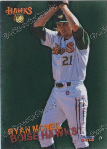 2014 Boise Hawks Ryan McNeil