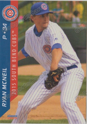 2015 South Bend Cubs Ryan McNeil