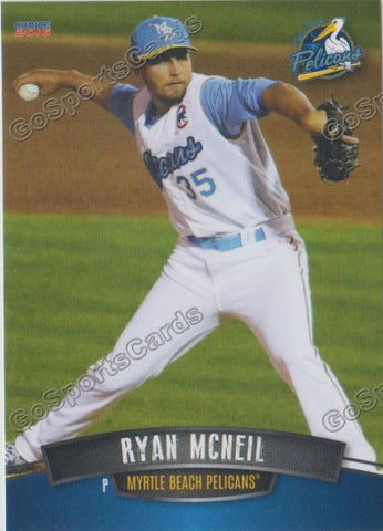 2016 Myrtle Beach Pelicans Ryan McNeil