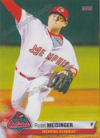 2019 Memphis Redbirds Ryan Meisinger