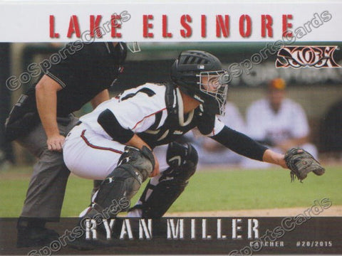 2015 Lake Elsinore Storm Ryan Miller