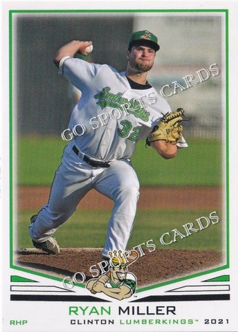 2021 Clinton LumberKings Ryan Miller