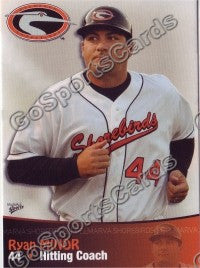 2009 Delmarva Shorebirds Ryan Minor