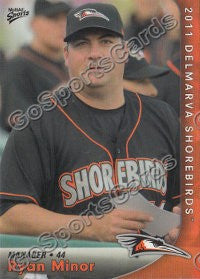 2011 Delmarva Shorebirds Ryan Minor