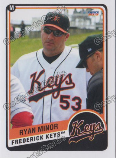 2013 Frederick Keys Ryan Minor