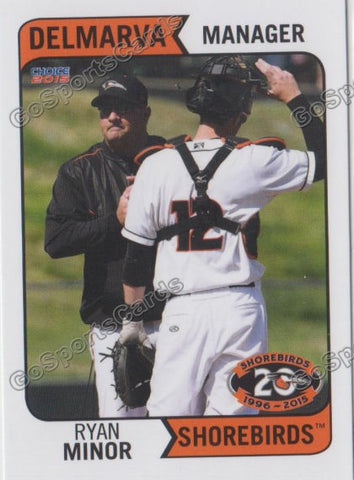2015 Delmarva Shorebirds Ryan Minor