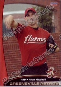 2005 Greeneville Astros Ryan Mitchell