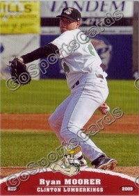 2009 Clinton LumberKings Ryan Moorer