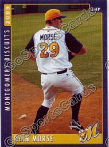2009 Montgomery Biscuits Ryan Morse