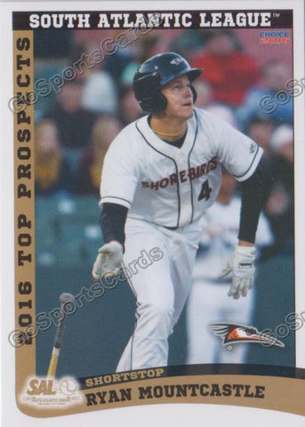 2016 South Atlantic League Top Prospect Ryan Mountcastle