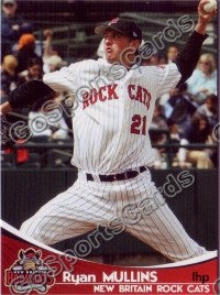 2009 New Britain Rock Cats Ryan Mullins
