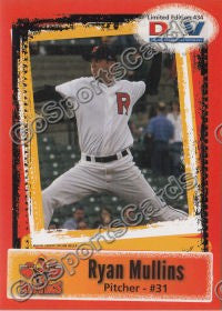 2011 Rochester Red Wings DAV Ryan Mullins
