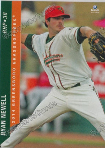 2014 Greensboro Grasshoppers Ryan Newell