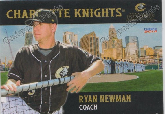 2014 Charlotte Knights Ryan Newman