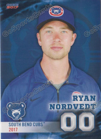 2017 South Bend Cubs Ryan Nordvedt