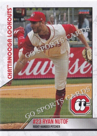 2022 Chattanooga Lookouts Ryan Nutof