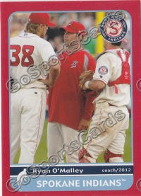 2012 Spokane Indians Ryan O'Malley