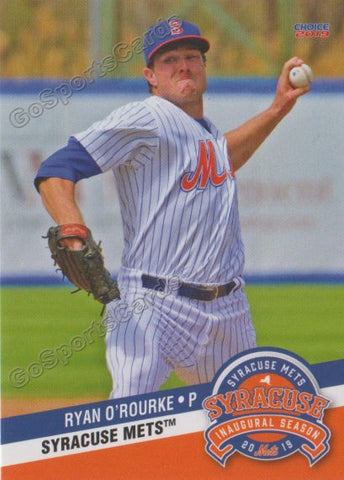 2019 Syracuse Mets Ryan O'Rourke