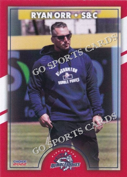 2022 Binghamton Rumble Ponies Ryan Orr