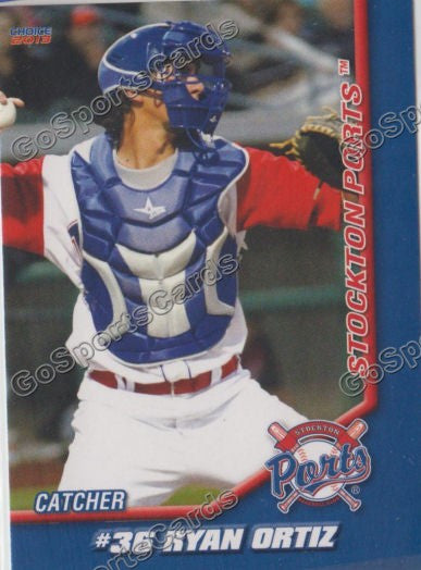 2013 Stockton Ports Ryan Ortiz