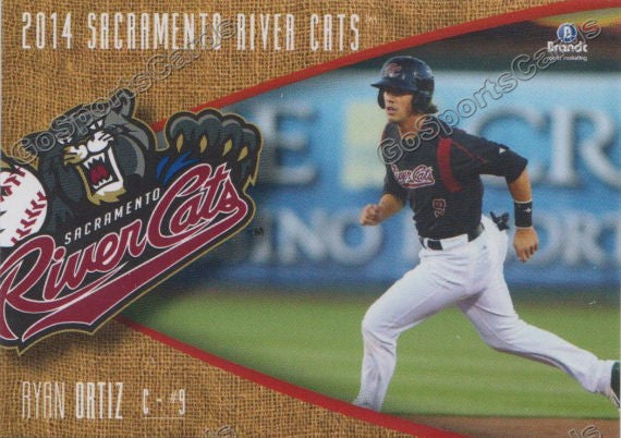 2014 Sacramento River Cats Ryan Ortiz