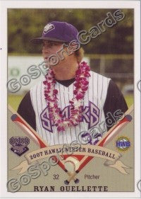 2007 Honolulu Sharks Hawaii League RYAN OUELLETTE