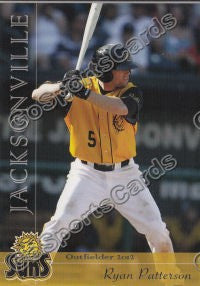 2012 Jacksonville Suns Ryan Patterson