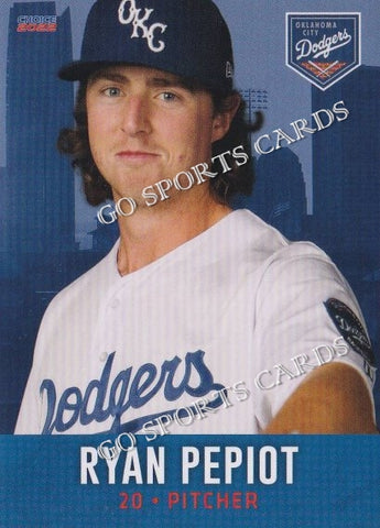 2022 Oklahoma City Dodgers Ryan Pepiot