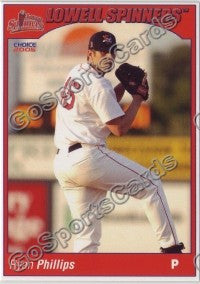 2005 Lowell Spinners Ryan Phillips