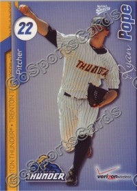 2010 Trenton Thunder Ryan Pope