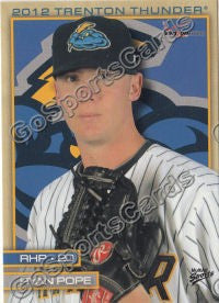 2012 Trenton Thunder Ryan Pope