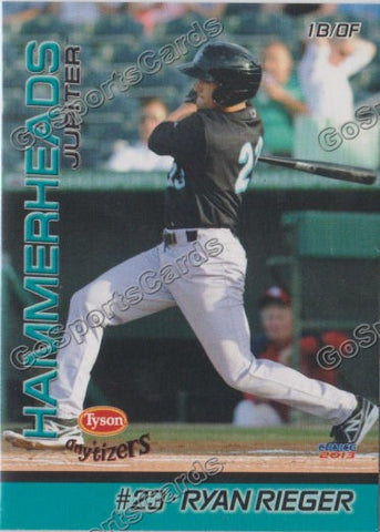 2013 Jupiter Hammerheads Ryan Rieger