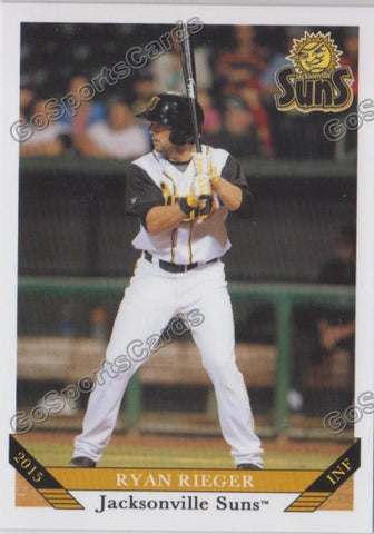 2015 Jacksonville Suns Ryan Rieger