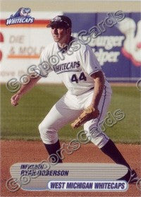 2006 West Michigan WhiteCaps Ryan Roberson