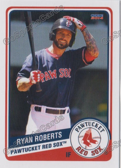 2014 Pawtucket Red Sox Ryan Roberts