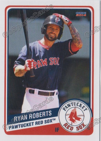 2014 Pawtucket Red Sox Ryan Roberts