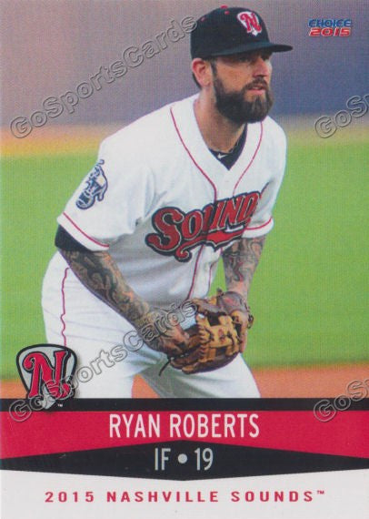 2015 Nashville Sounds Ryan Roberts