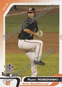 2012 Erie Seawolves Ryan Robowski