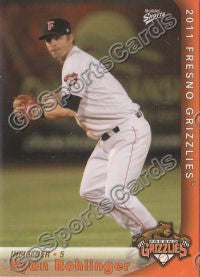 2011 Fresno Grizzlies Ryan Rohlinger