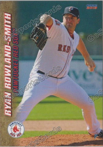2013 Pawtucket Red Sox Ryan Rowland Smith