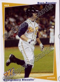 2010 Montgomery Biscuits Ryan Royster