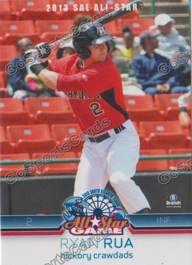 2013 South Atlantic League All Star SAL ND Ryan Rua
