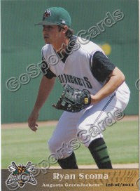 2011 Augusta GreenJackets Ryan Scoma