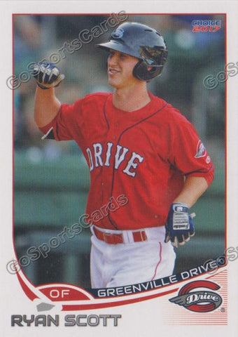 2017 Greenville Drive Ryan Scott