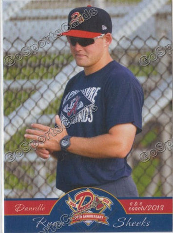2013 Danville Braves Ryan Sheeks