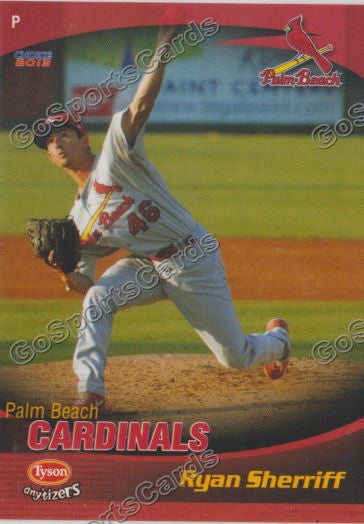 2013 Palm Beach Cardinals Ryan Sherriff