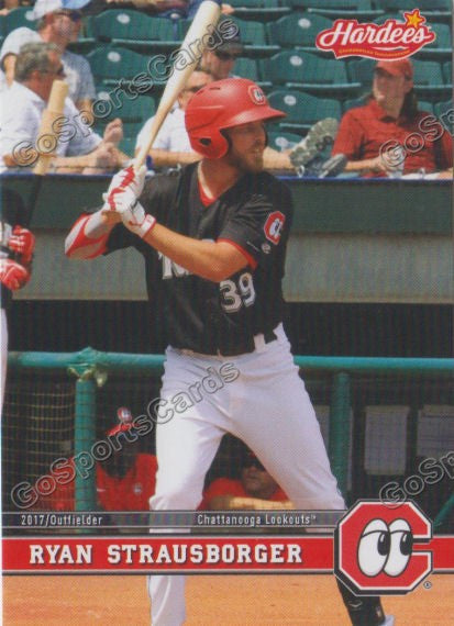 2017 Chattanooga Lookouts Ryan Strausborger