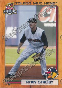 2012 Toledo Mud Hens Ryan Strieby